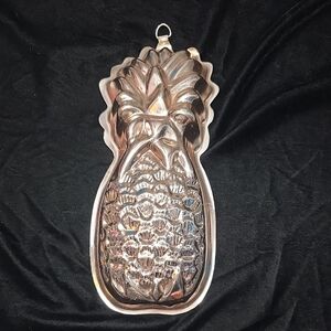 A.H.C. Pineapple-Shaped Jello or Cake Mold, Mid 1960s Vintage